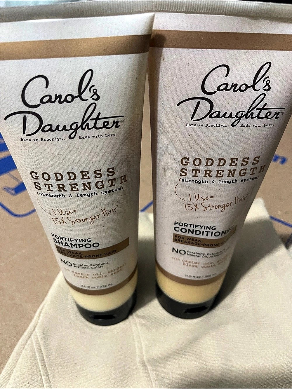 Carol's Daughter Goddess Strength Fortifying Shampoo 2-Pack NWT